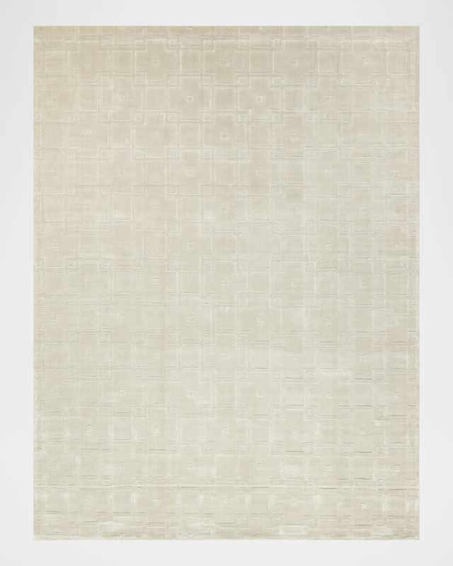 Camora Hand-Loomed Beige Rug, 8' x 10'